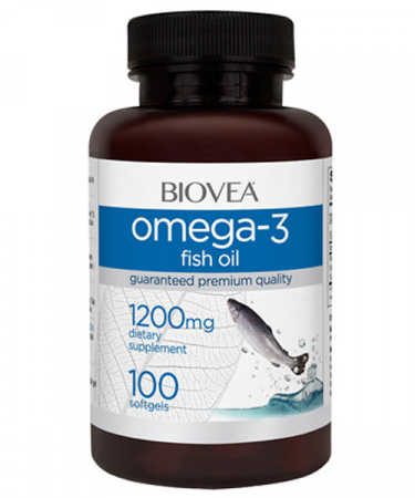 Omega-3 1200 mg Biovea 100 капс.