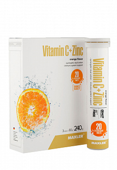 Vitamin C+ Zinc Effervescenttubes Maxler