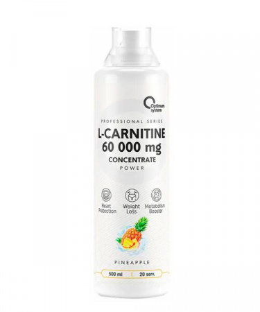 L-carnitine Concentrate Optimum System 500 мл. Ананас