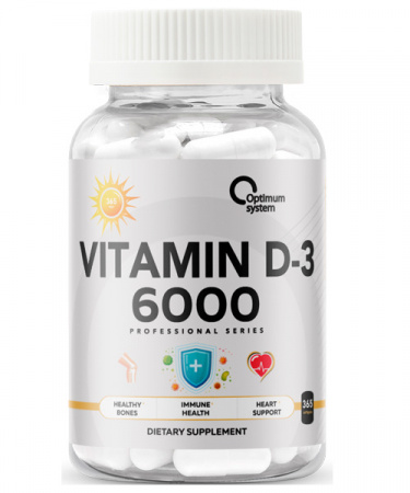 Vitamin D-3 6000 Optimum System