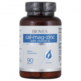 Cal-mag-zinc With Vitamin D Biovea