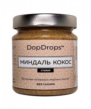 Протеиновая Паста Миндаль Кокос Dopdrops