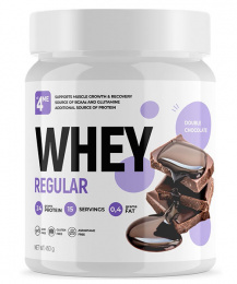 Whey Regular (банка) All4me 450 г Двойной шоколад